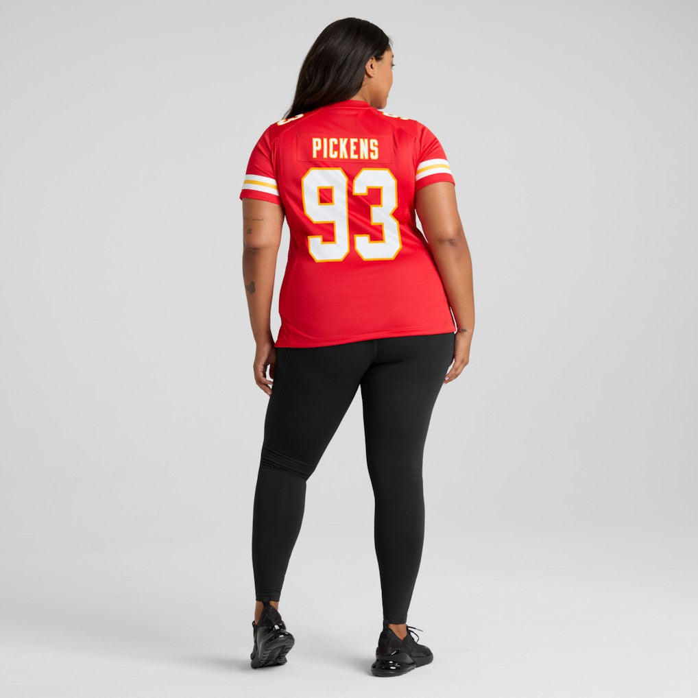 NFL Kansas City Chiefs Zacch Pickens  Women's Team Game Jersey