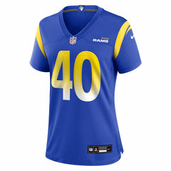 NFL Los Angeles Rams Jesse Luketa  Women's Team Game Jersey