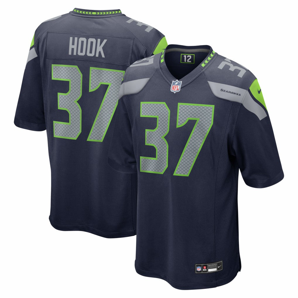NFL Seattle Seahawks Maxen Hook  Team Game Jersey