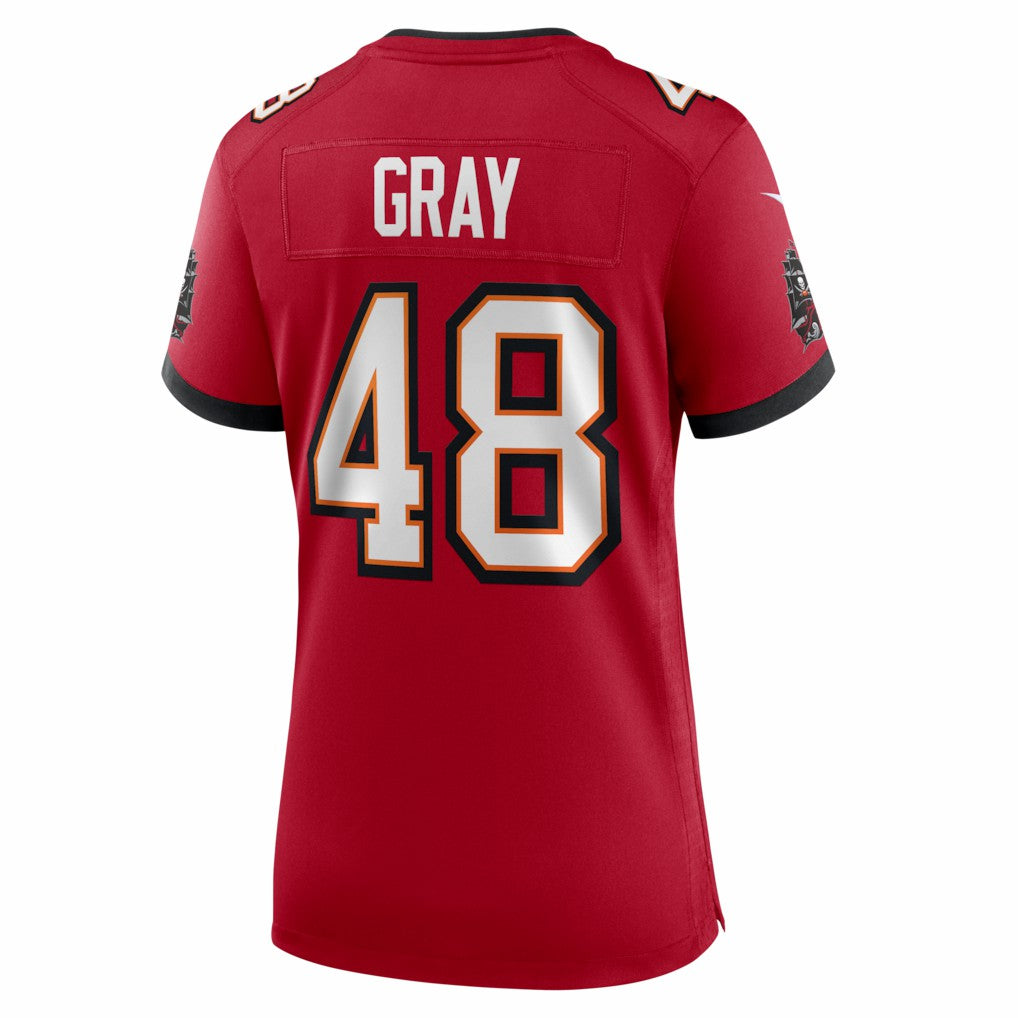 NFL Tampa Bay Buccaneers JT Gray  Women's Team Game Jersey