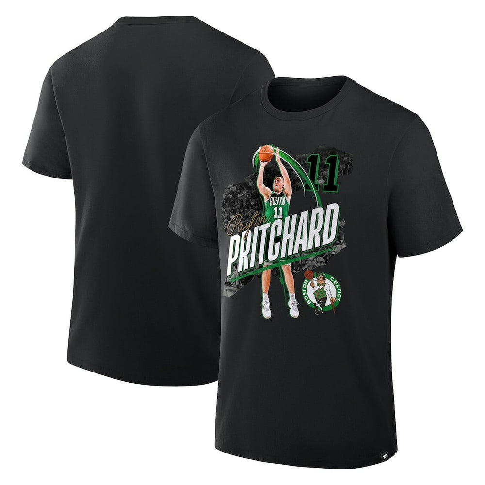 Payton Pritchard Boston Celtics Start of Season T-Shirt - Black on sale