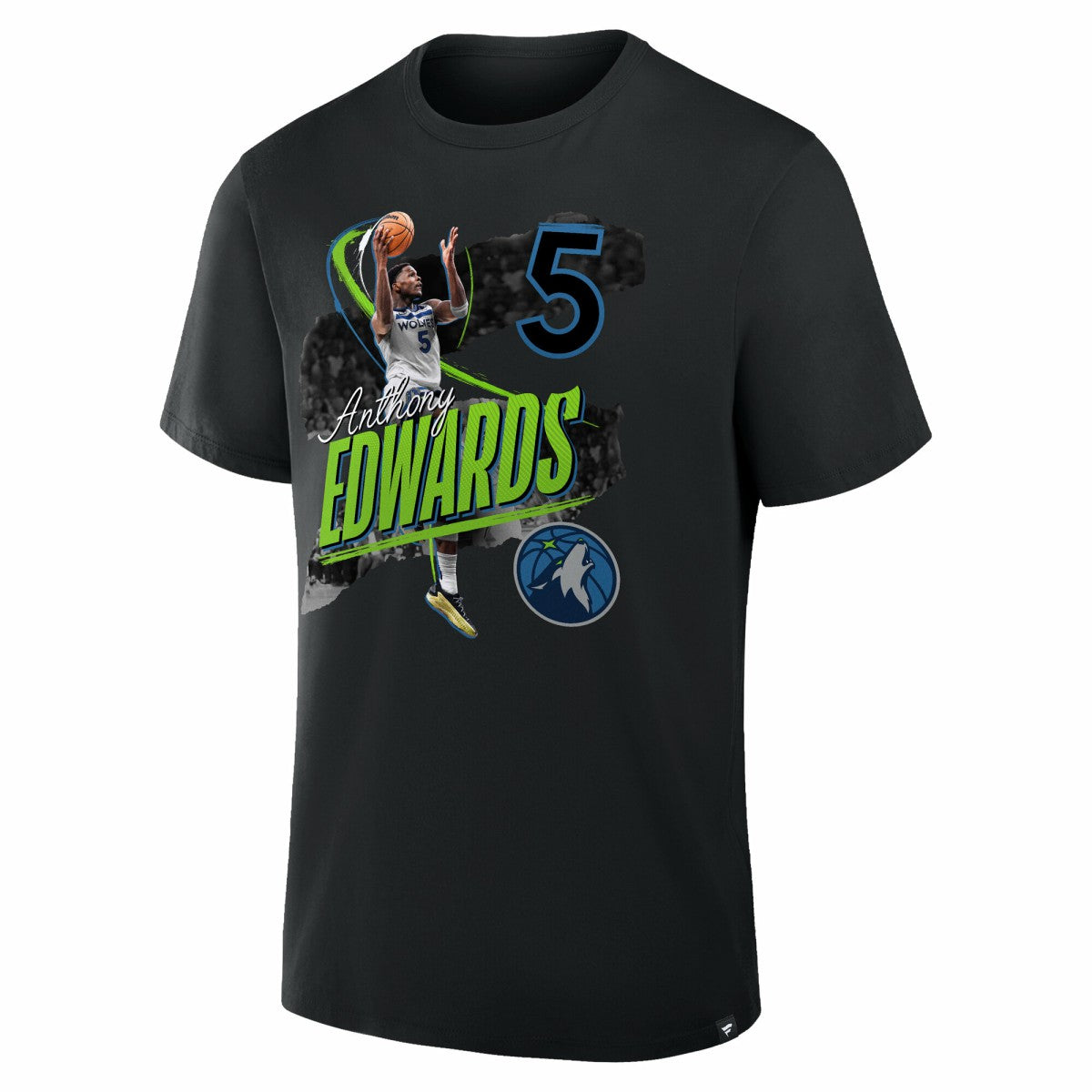Anthony Edwards Minnesota Timberwolves Start of Season T-Shirt - Black sale