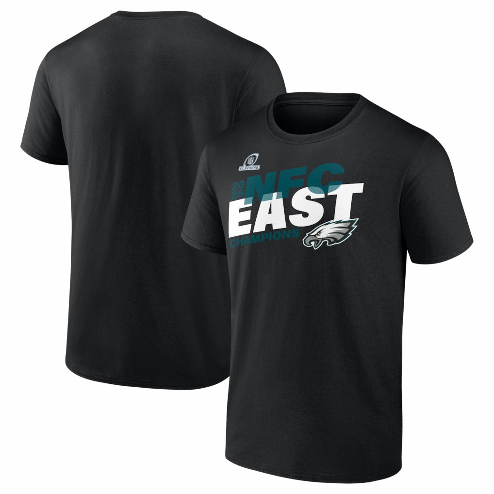 NFL Philadelphia Eagles 2025 NFC East Division Champions Big & Tall Conquer T-Shirt