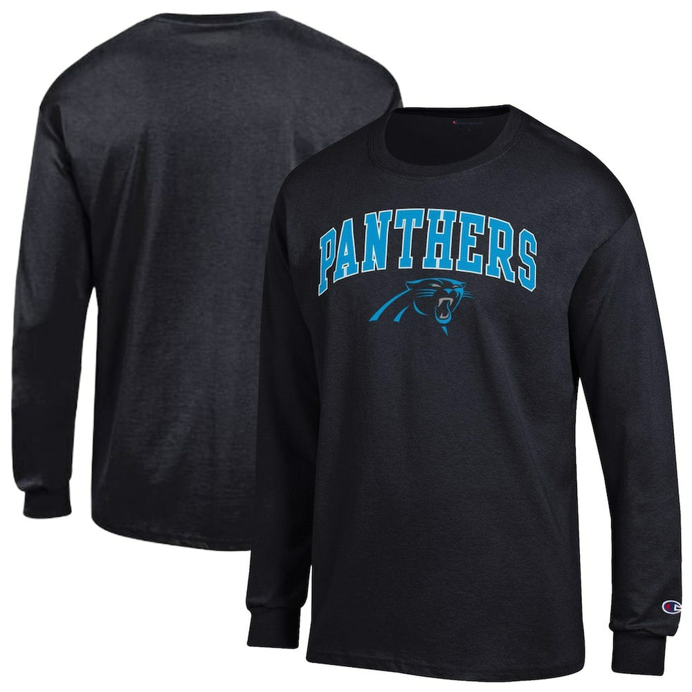 NFL Carolina Panthers Arch Over Logo Long Sleeve T-Shirt