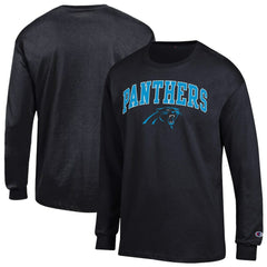 NFL Carolina Panthers Arch Over Logo Long Sleeve T-Shirt