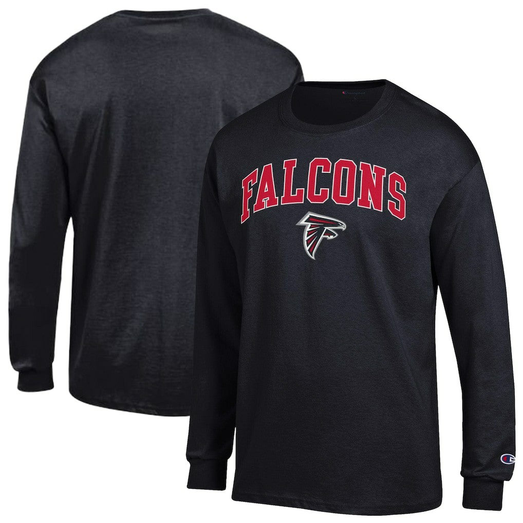 NFL Atlanta Falcons Arch Over Logo Long Sleeve T-Shirt