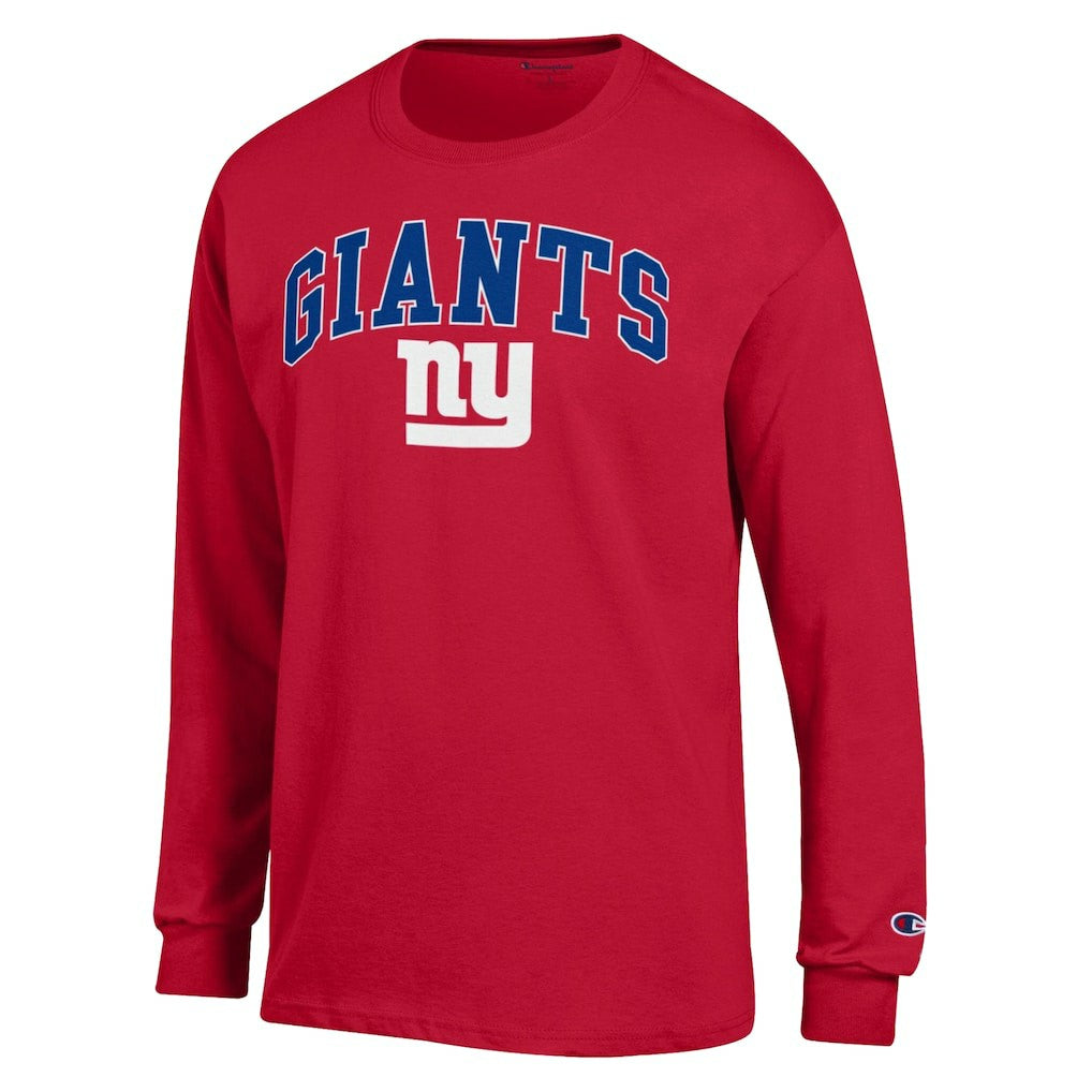NFL New York Giants Arch Over Logo Long Sleeve T-Shirt