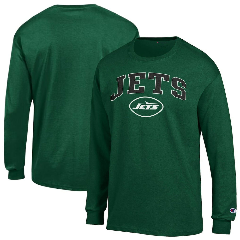 NFL New York Jets Arch Over Logo Long Sleeve T-Shirt