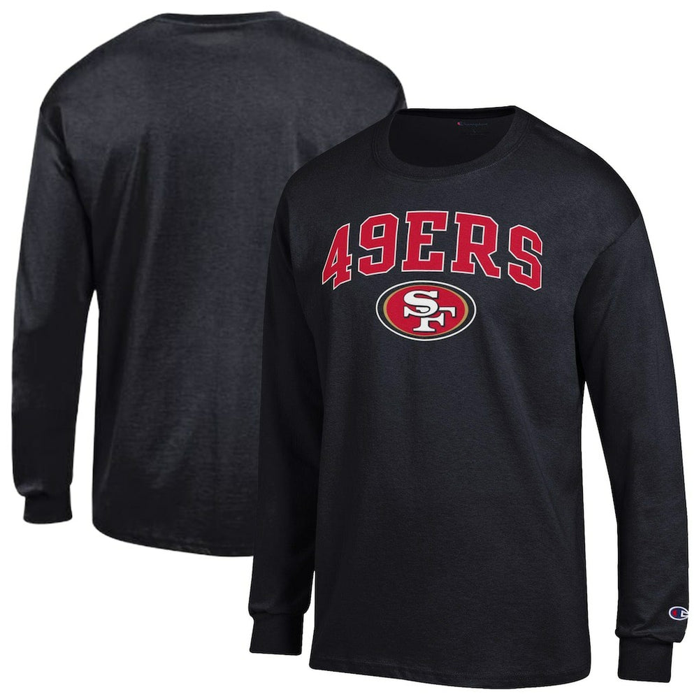 NFL San Francisco 49ers Arch Over Logo Long Sleeve T-Shirt