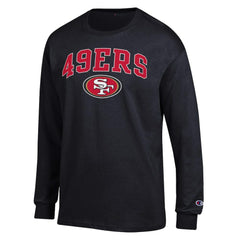 NFL San Francisco 49ers Arch Over Logo Long Sleeve T-Shirt