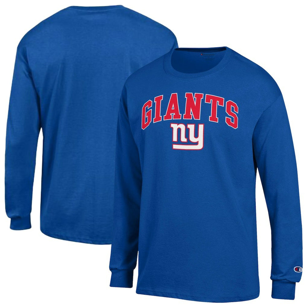 NFL New York Giants Arch Over Logo Long Sleeve T-Shirt