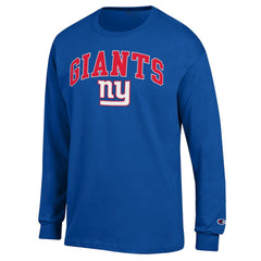 NFL New York Giants Arch Over Logo Long Sleeve T-Shirt