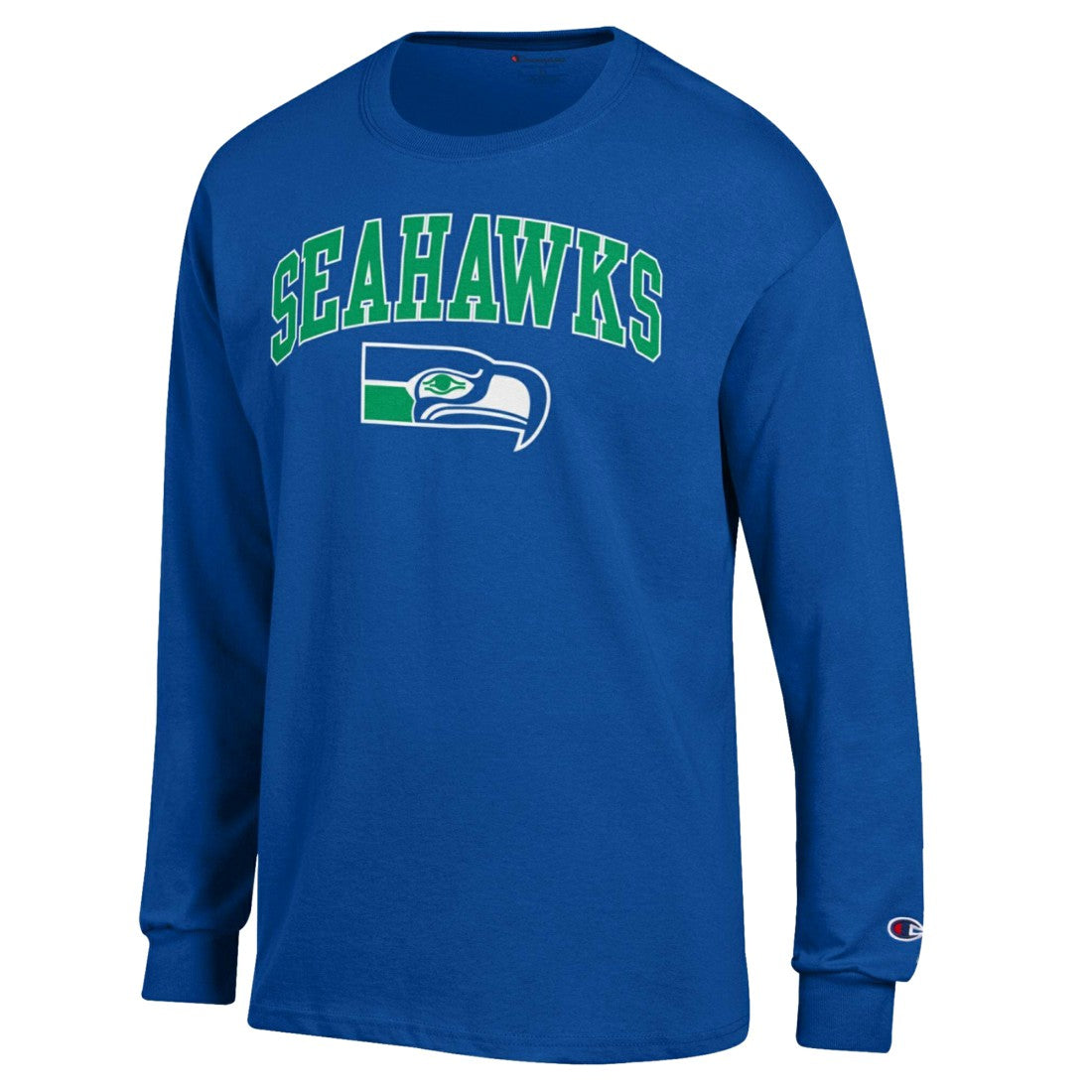 NFL Seattle Seahawks Arch Over Logo Long Sleeve T-Shirt