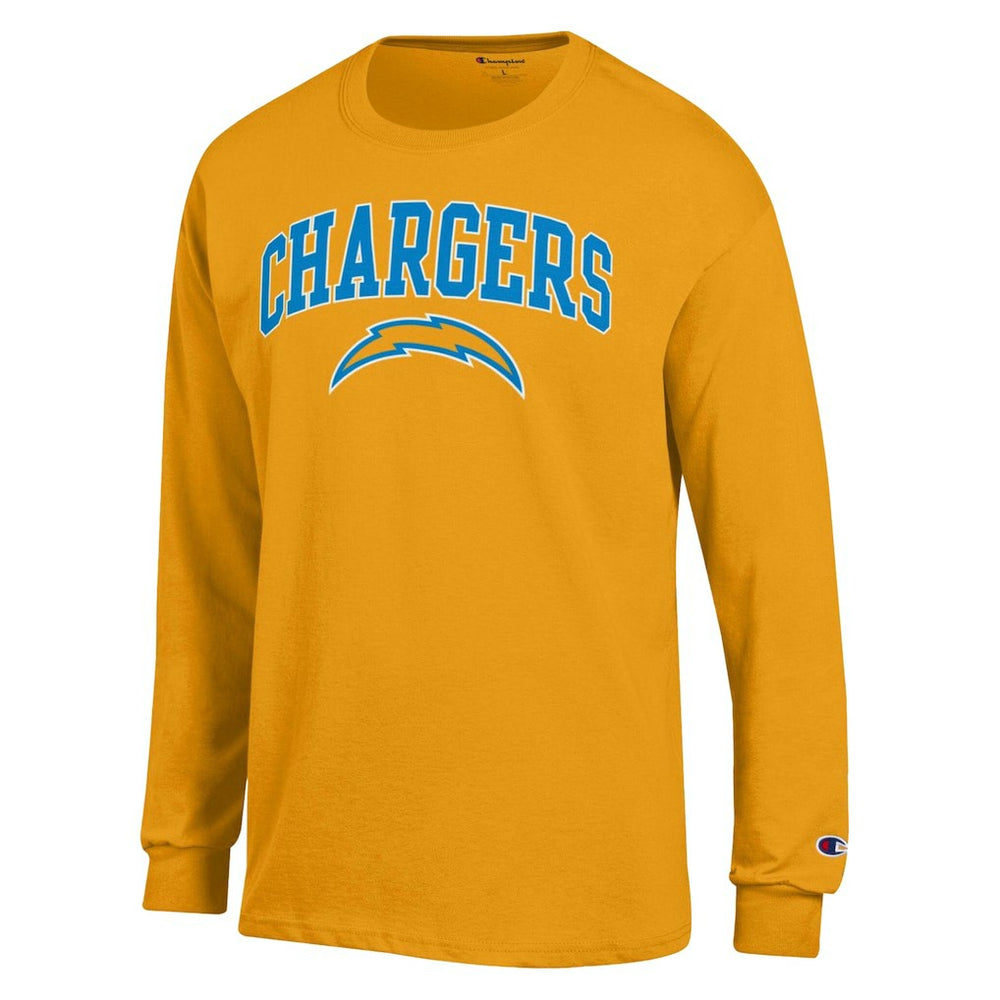 NFL Los Angeles Chargers Arch Over Logo Long Sleeve T-Shirt