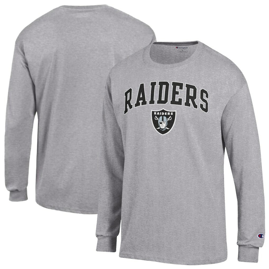 NFL Las Vegas Raiders Arch Over Logo Long Sleeve T-Shirt