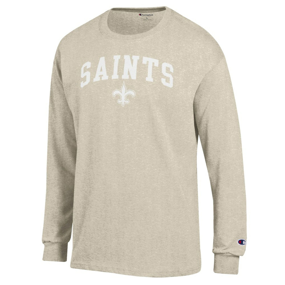NFL New Orleans Saints White Ink Jersey Long Sleeve T-Shirt