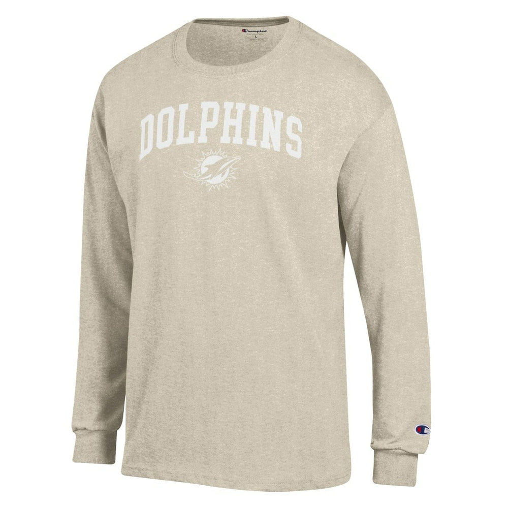 NFL Miami Dolphins White Ink Jersey Long Sleeve T-Shirt