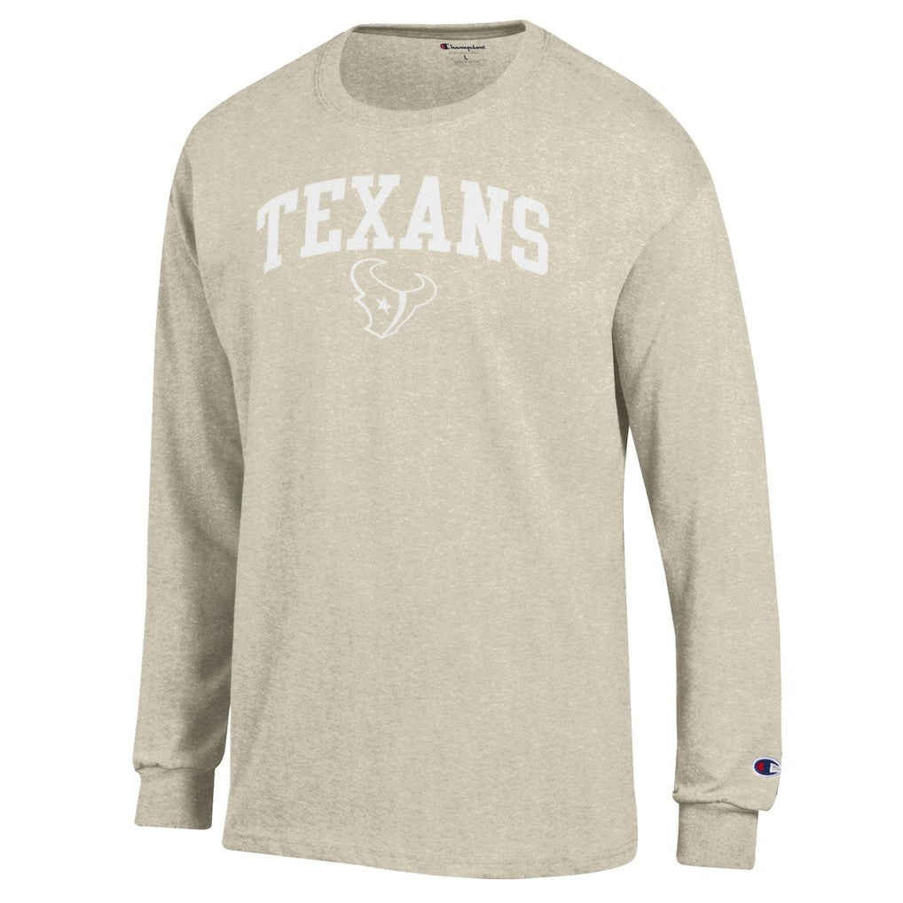 NFL Houston Texans White Ink Jersey Long Sleeve T-Shirt