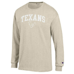 NFL Houston Texans White Ink Jersey Long Sleeve T-Shirt