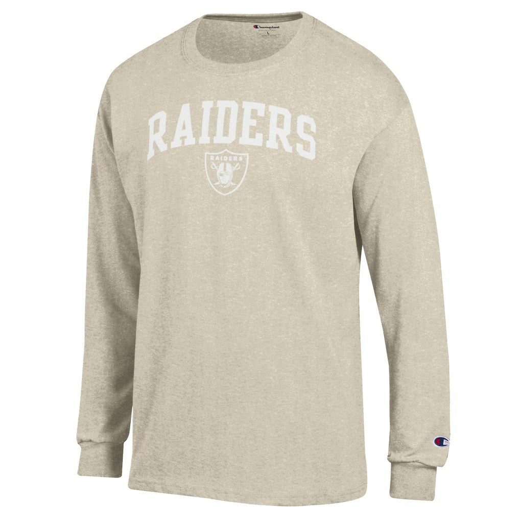 NFL Las Vegas Raiders White Ink Jersey Long Sleeve T-Shirt
