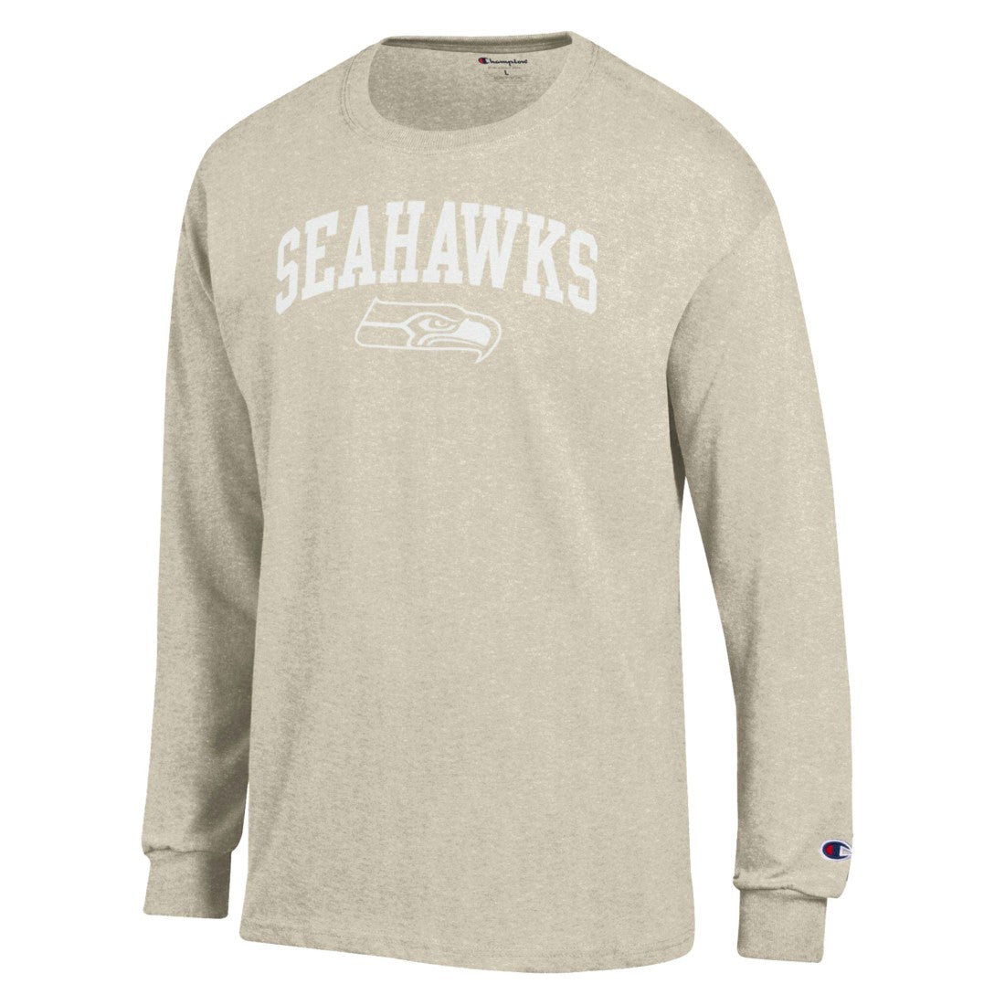 NFL Seattle Seahawks White Ink Jersey Long Sleeve T-Shirt