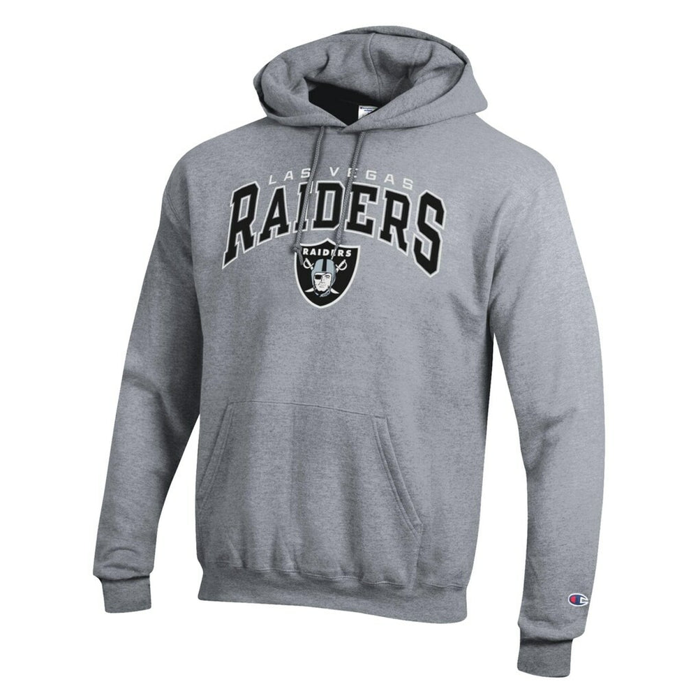 NFL Las Vegas Raiders Powerblend Arch over Logo Hoodie