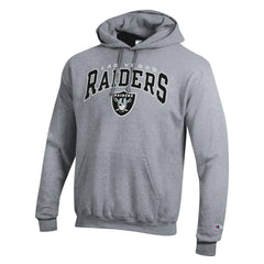 NFL Las Vegas Raiders Powerblend Arch over Logo Hoodie