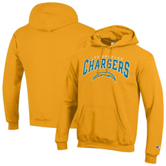 NFL Los Angeles Chargers Powerblend Arch over Logo Hoodie
