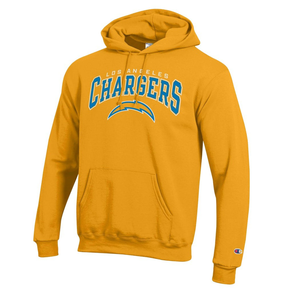 NFL Los Angeles Chargers Powerblend Arch over Logo Hoodie