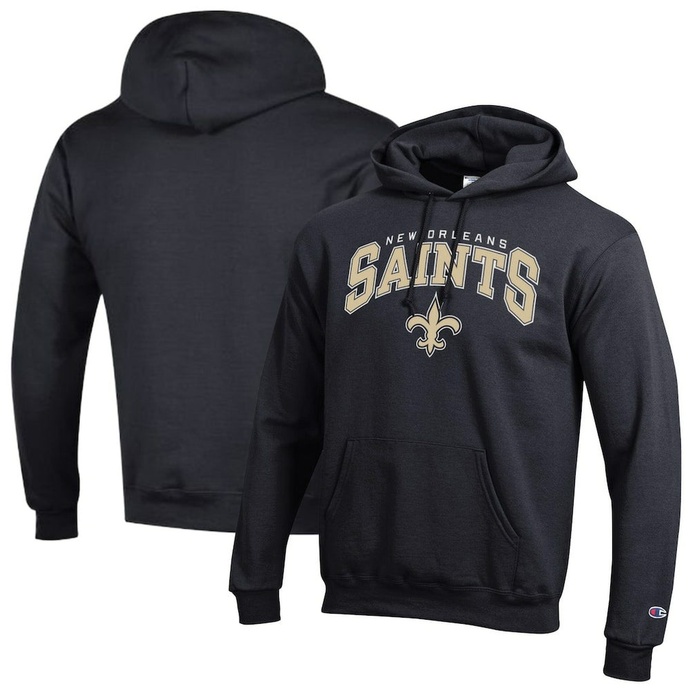 NFL New Orleans Saints Powerblend Arch over Logo Hoodie
