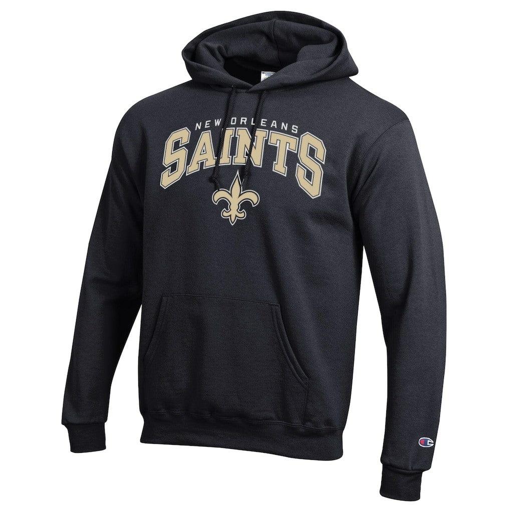 NFL New Orleans Saints Powerblend Arch over Logo Hoodie