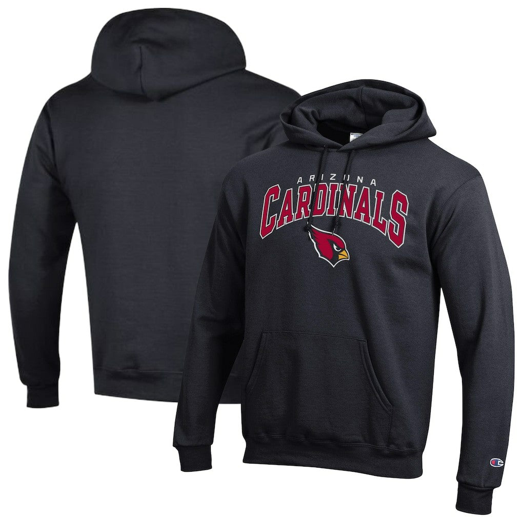 NFL Arizona Cardinals Powerblend Arch over Logo Hoodie