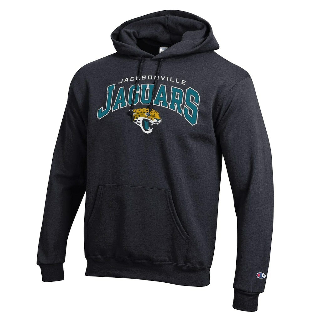 NFL Jacksonville Jaguars Powerblend Arch over Logo Hoodie