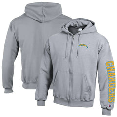 NFL Los Angeles Chargers Powerblend Fleece Full-Zip Hoodie