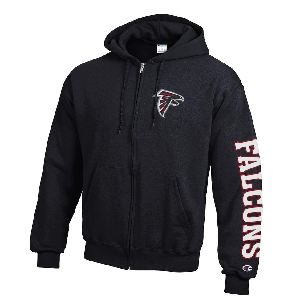 NFL Atlanta Falcons Powerblend Fleece Full-Zip Hoodie