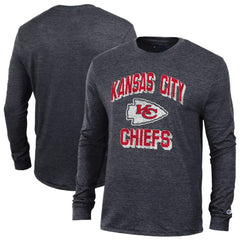 NFL Kansas City Chiefs Ultimate Tri-Blend Long Sleeve T-Shirt