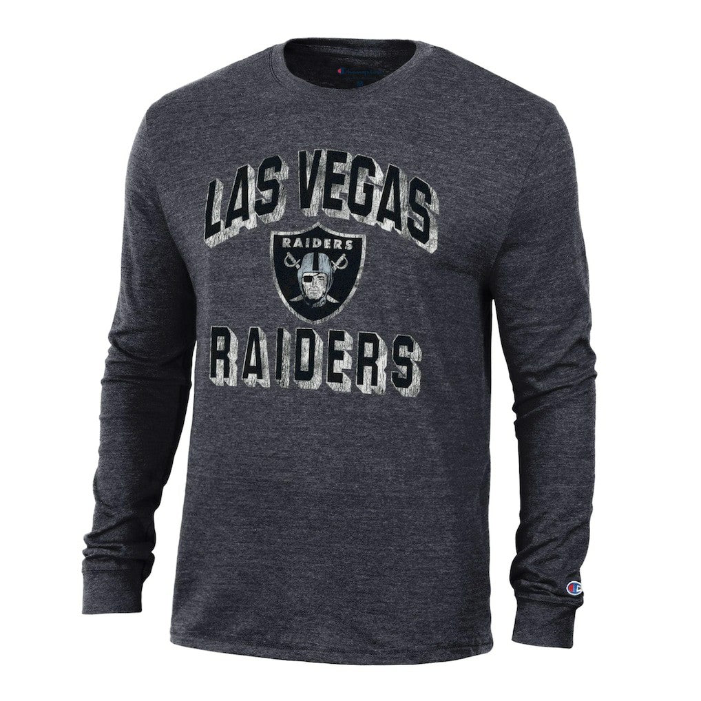 NFL Las Vegas Raiders Ultimate Tri-Blend Long Sleeve T-Shirt