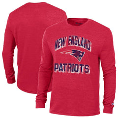 NFL New England Patriots Ultimate Tri-Blend Long Sleeve T-Shirt