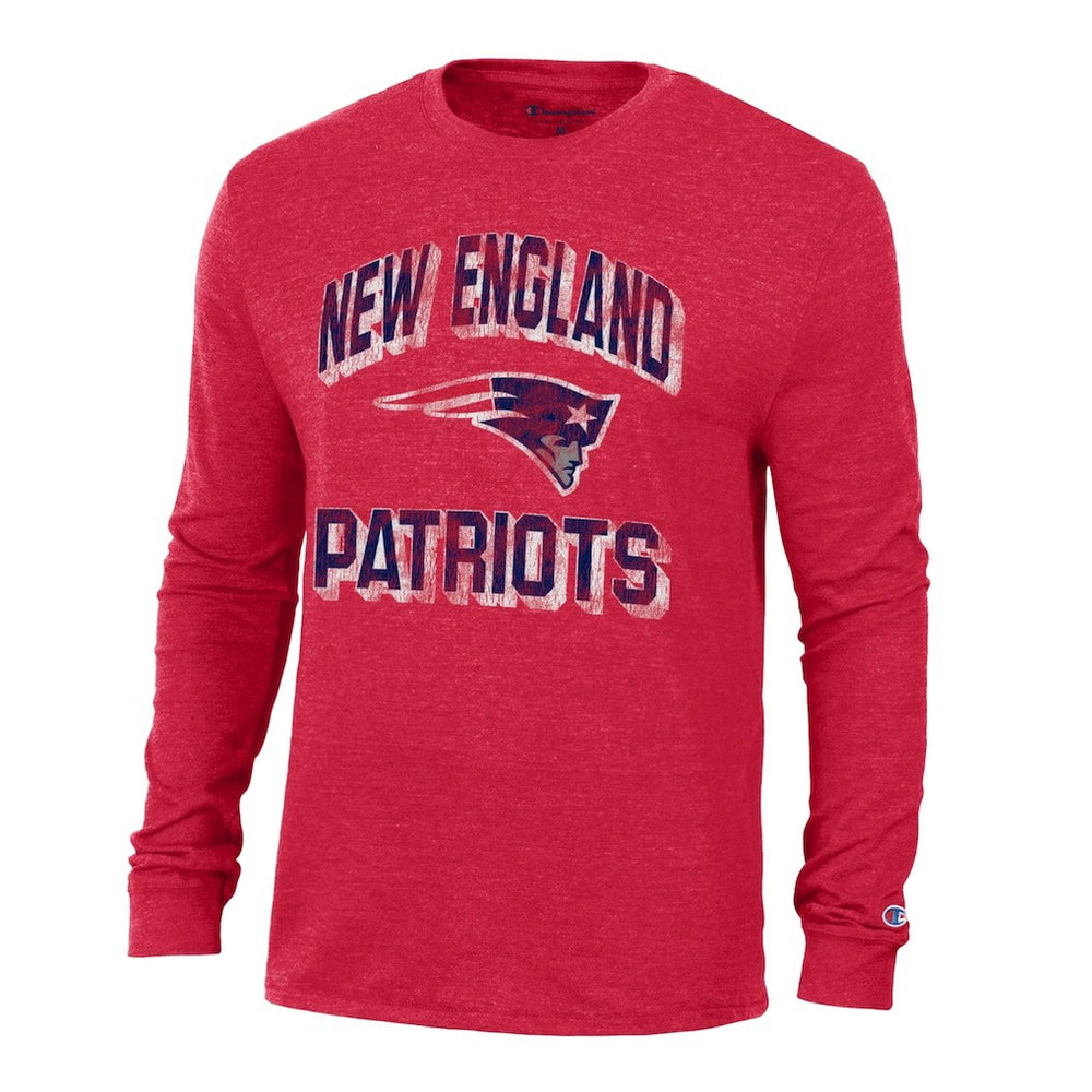 NFL New England Patriots Ultimate Tri-Blend Long Sleeve T-Shirt