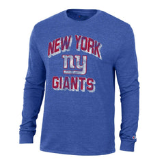 NFL New York Giants Ultimate Tri-Blend Long Sleeve T-Shirt