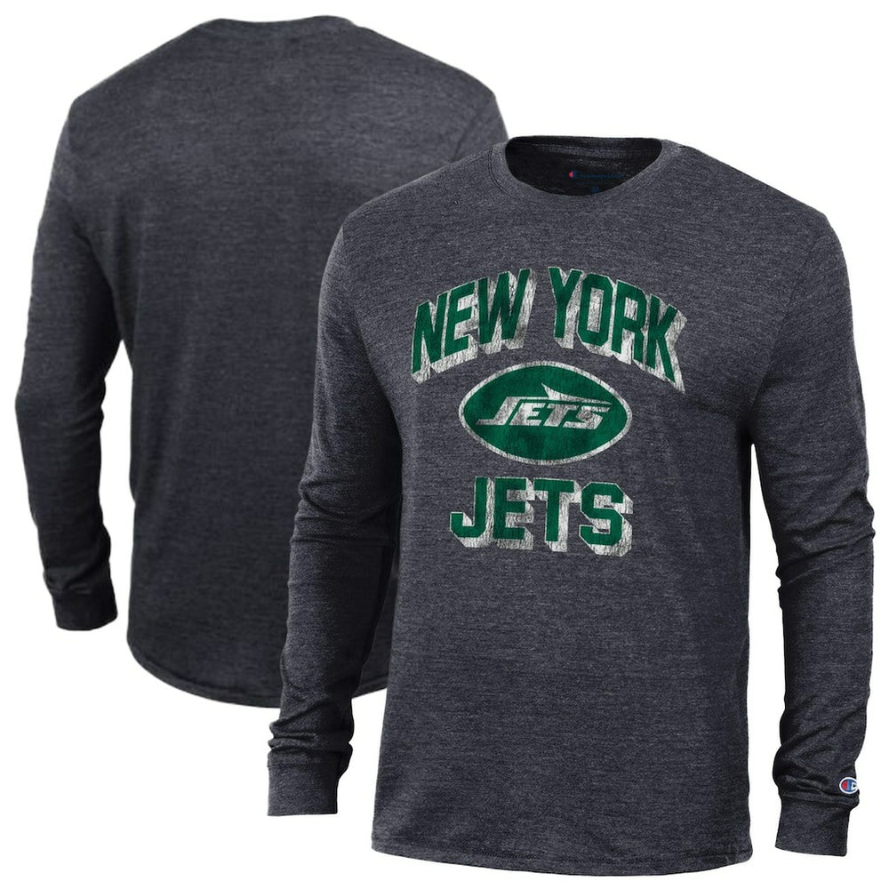 NFL New York Jets Ultimate Tri-Blend Long Sleeve T-Shirt