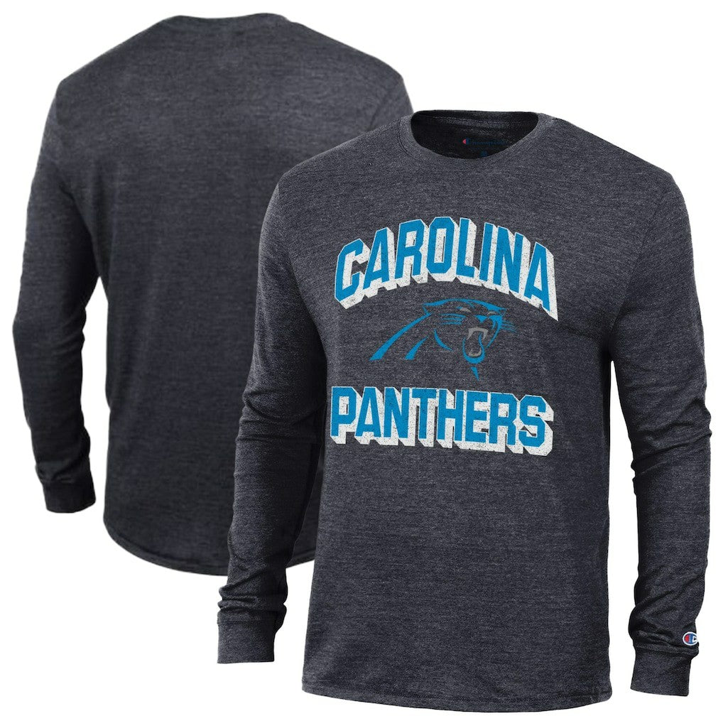 NFL Carolina Panthers Ultimate Tri-Blend Long Sleeve T-Shirt