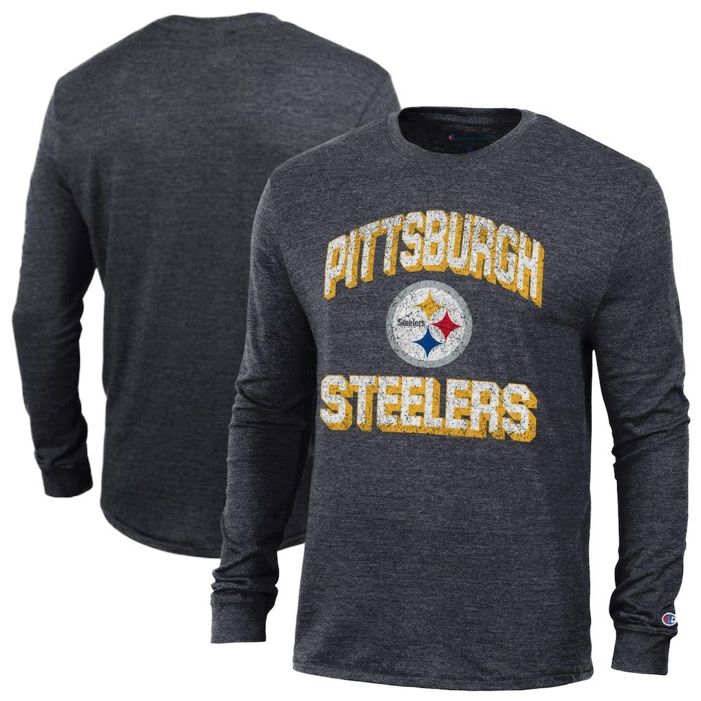 NFL Pittsburgh Steelers Ultimate Tri-Blend Long Sleeve T-Shirt