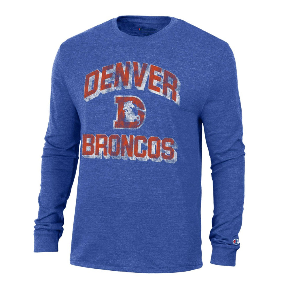 NFL Denver Broncos Ultimate Tri-Blend Long Sleeve T-Shirt
