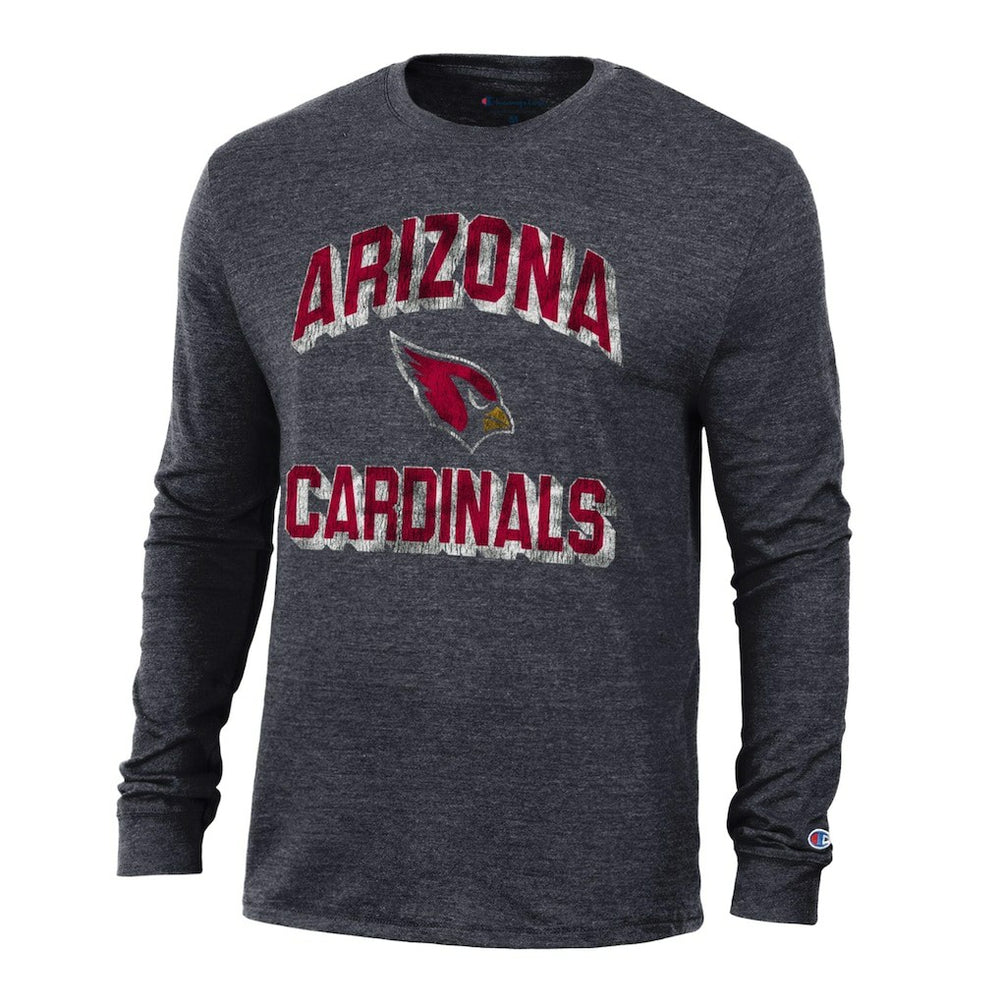 NFL Arizona Cardinals Ultimate Tri-Blend Long Sleeve T-Shirt