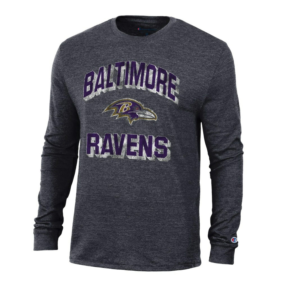 NFL Baltimore Ravens Ultimate Tri-Blend Long Sleeve T-Shirt