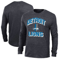 NFL Detroit Lions Ultimate Tri-Blend Long Sleeve T-Shirt