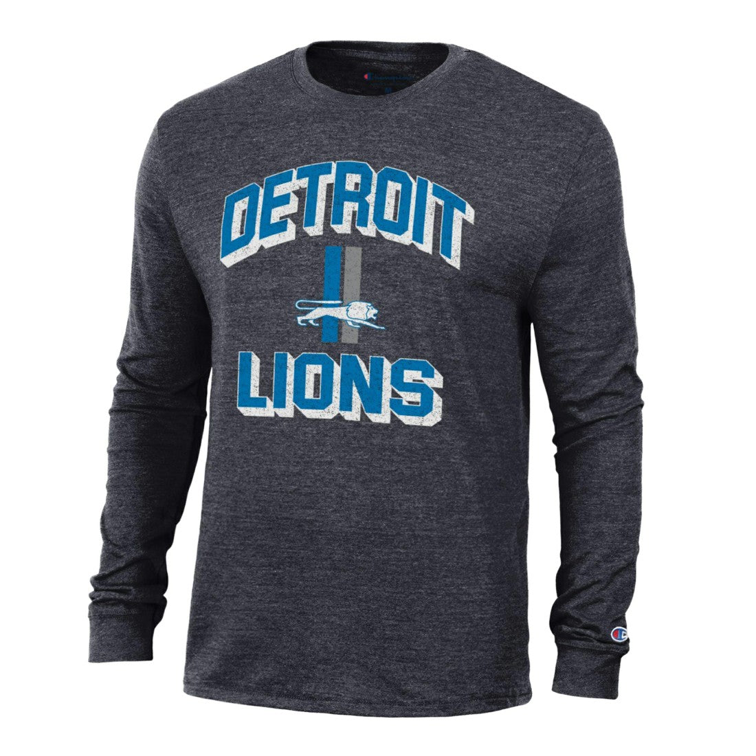 NFL Detroit Lions Ultimate Tri-Blend Long Sleeve T-Shirt
