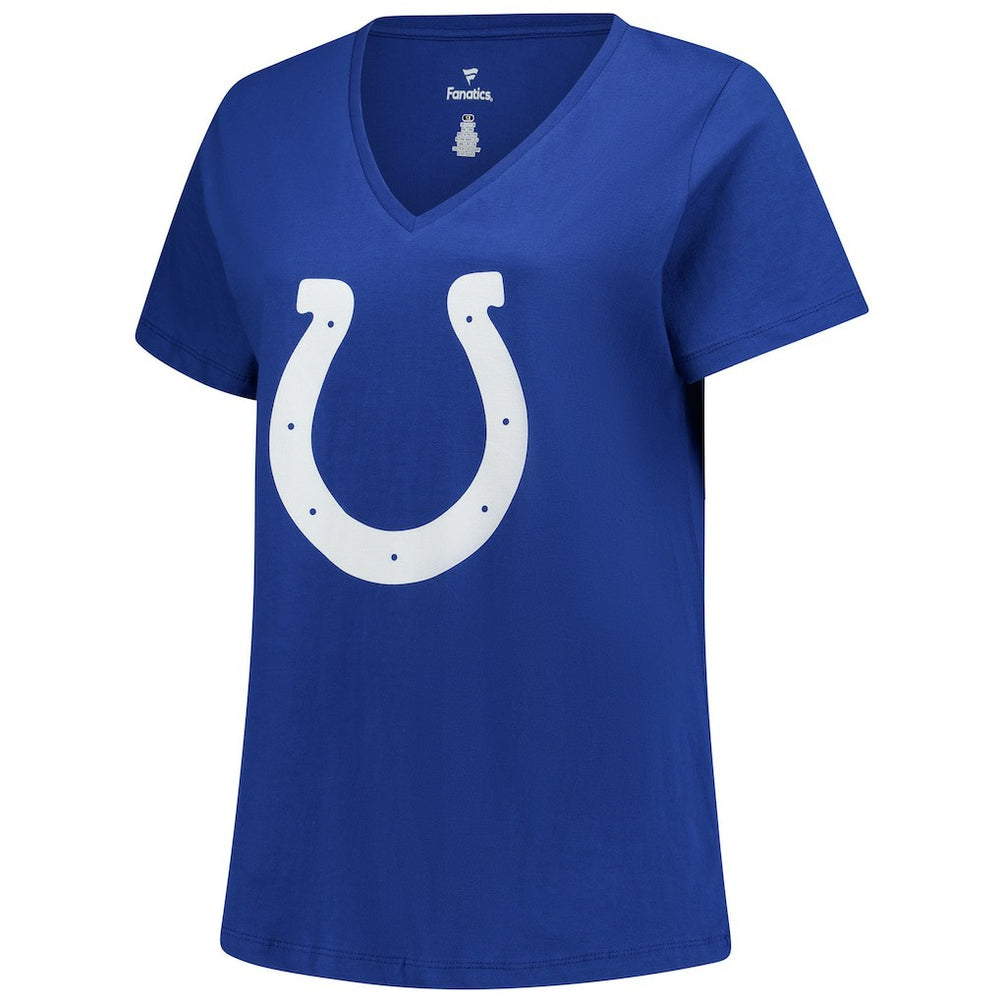 NFL Indianapolis Colts Tyler Warren  Women's Plus Size Name & Number V-Neck T-Shirt