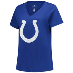 NFL Indianapolis Colts Tyler Warren  Women's Plus Size Name & Number V-Neck T-Shirt